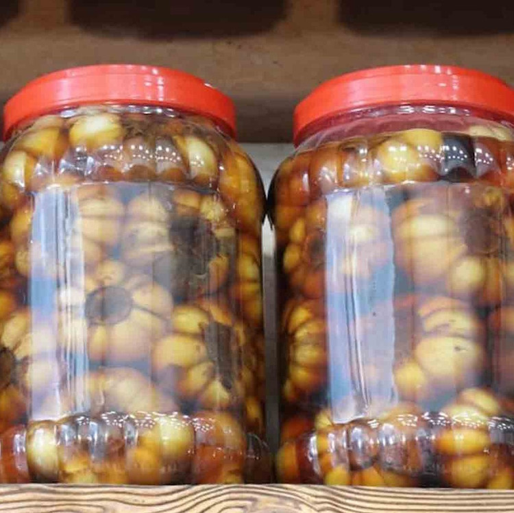 سیر ترشی محلی آریو